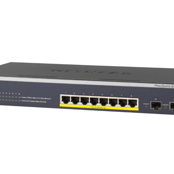GS510TPP-100EUS NETGEAR GS510TPP Managed L2/L3/L4 Gigabit Ethernet (10/100/1000) Power over Ethernet (PoE) Black