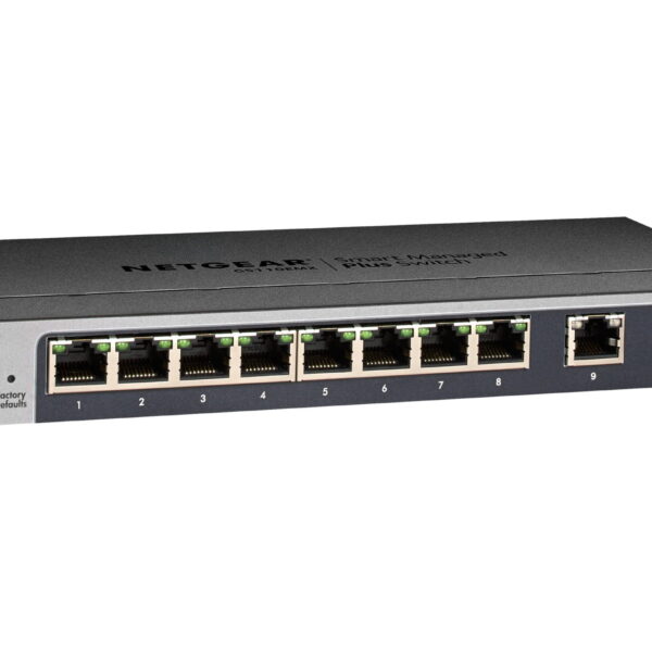 GS110EMX-100PES Netgear GS110EMX Managed L2 10G Ethernet (100/1000/10000) Black