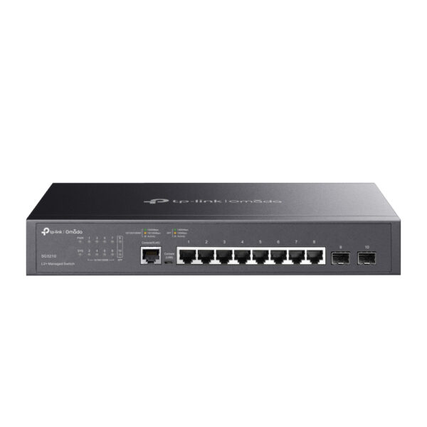 SG3210 TP-Link Omada 8-Port Gigabit L2+ Managed Switch with 2 SFP Slots