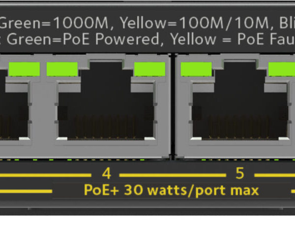 GS308EP-100PES NETGEAR 8-Port Gigabit Ethernet PoE+ Plus Switch (GS308EP) Managed L2/L3 Gigabit Ethernet (10/100/1000) Power over Ethernet (PoE) Black