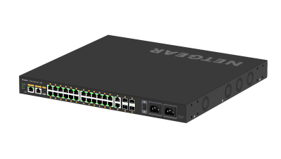 GSM4230UP-100EUS Netgear GSM4230UP Managed Gigabit Ethernet (10/100/1000) Power over Ethernet (PoE) 1U Black