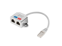 AD-0026-S Lanberg - 10/100Base-T(X) - Cat5e - Nickel - Full - Silver