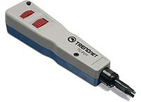 TC-PDT TRENDnet Punch Down Tool with 110 and Krone Blade - Blue - White