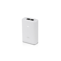 POE-24-24W-G-WH UbiQuiti Networks - Gigabit Ethernet - 10,100,1000 Mbit/s - White - IC - UL - 24 V - 100 - 240 V