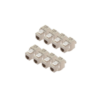 BS75004-8 ShiverPeaks - Flat - RJ-45 - Female - Cat6a - 500 MHz - 8 pc(s)